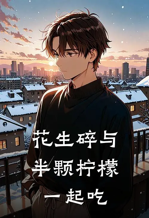 花生碎与半颗柠檬一起吃