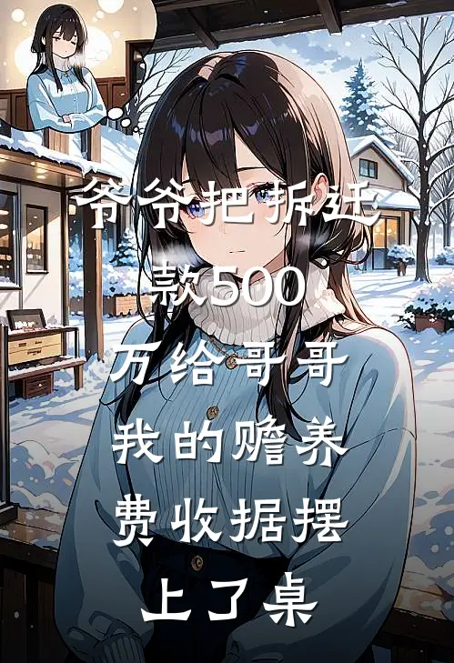 《爷爷把拆迁款500万给哥哥，我的赡养费收据摆上了桌》磊磊周磊完本小说_磊磊周磊(爷爷把拆迁款500万给哥哥，我的赡养费收据摆上了桌)全文免费阅读无弹窗大结局