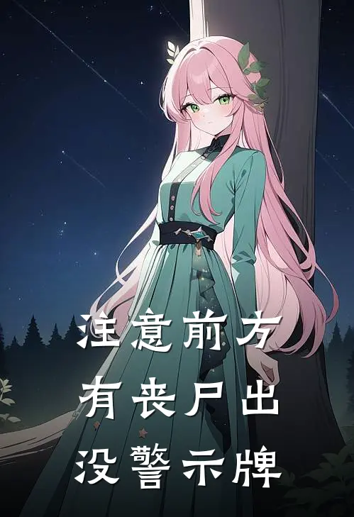 注意前方有丧尸出没警示牌