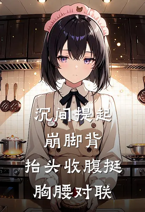 沉间提起崩脚背,抬头收腹挺胸腰对联