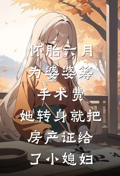 怀胎六月为婆婆筹手术费，她转身就把房产证给了小媳妇抖音热门小说完结推荐_热门小说阅读怀胎六月为婆婆筹手术费，她转身就把房产证给了小媳妇抖音热门