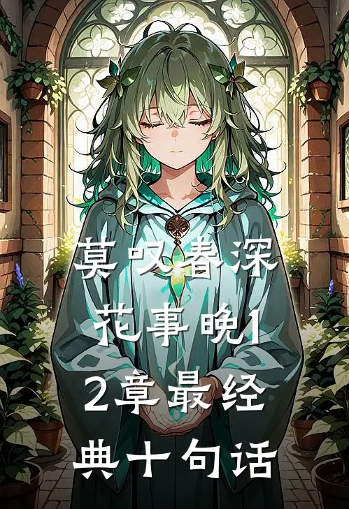 莫叹春深花事晚12章最经典十句话