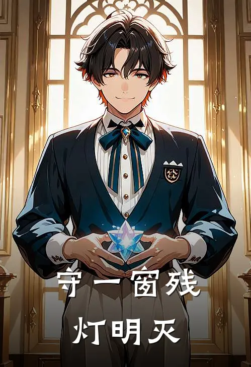 守一窗残灯明灭
